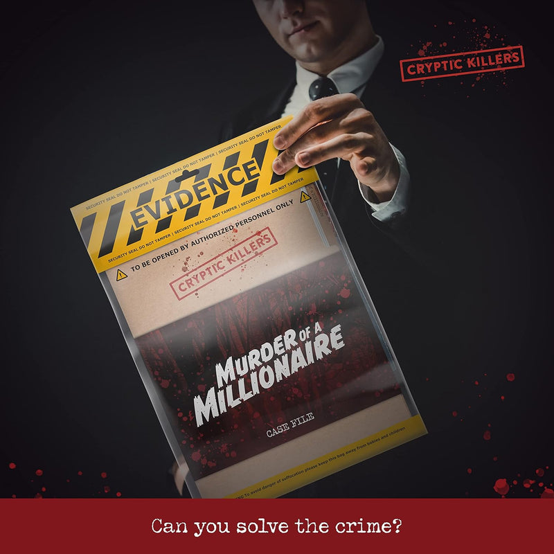 Cryptic Killers Murder Mystery Game - Murder Of A Millionaire