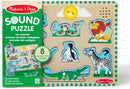 Melissa & Doug Zoo Animal Sound Puzzle