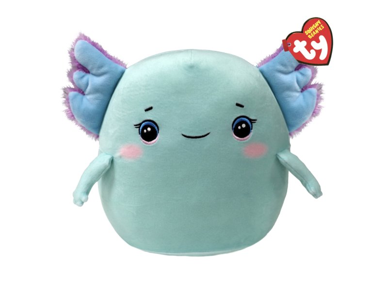 TY Squish-A-Boo - Charlie Axolotl 10in