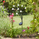 Solar GloGlobes 8 Stem Multi Coloured Stake Light