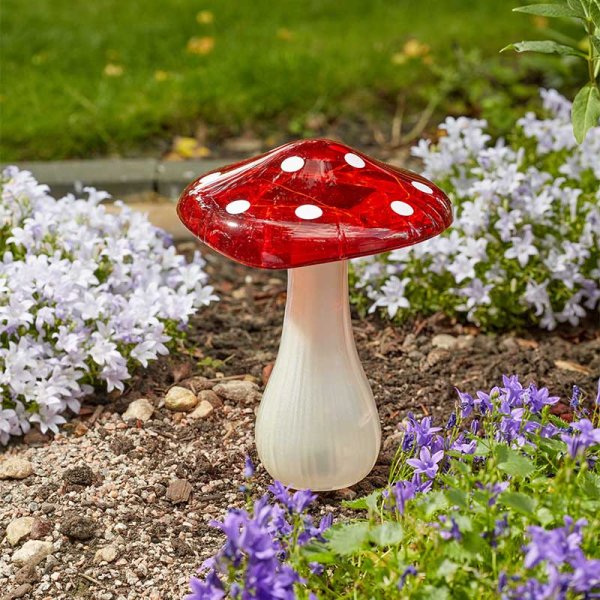 Solar Mega Magic Mushroom Stake Light