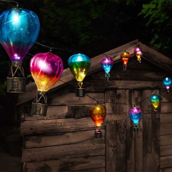 Solar Sky Runner String Lights - Set of 10