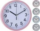 Wall Clock 22.5cm - Assorted Pastel Colours