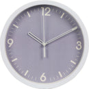 Coloured Wall Clock 22.5cm - Assorted