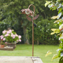 Solar Damasque Bloom Stake Light - Bronze