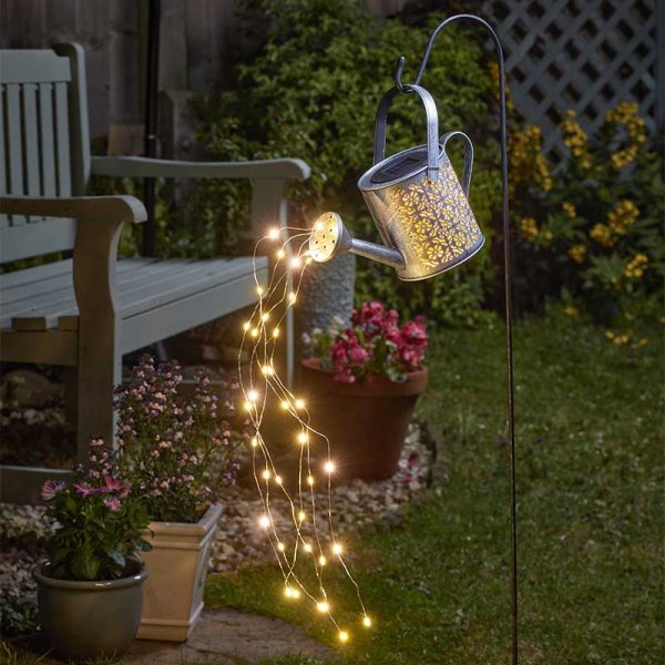 Solar Firefly Decor Can Stake Light