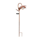 Solar Damasque Bloom Stake Light - Bronze