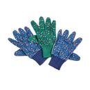 Mushrooms Cotton Grips Gardening Gloves 3 Pack - Medium