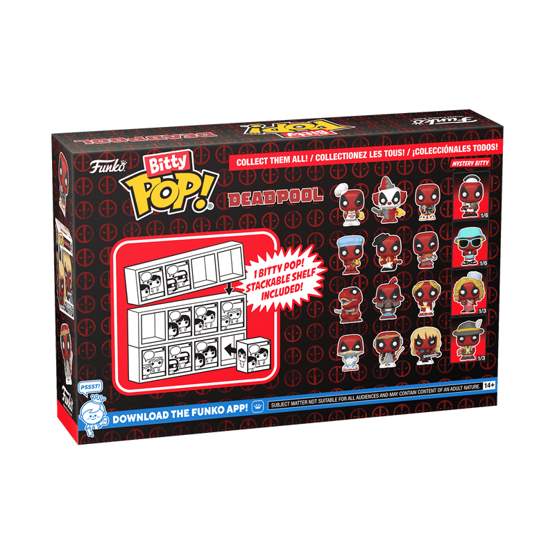 Funko Bitty Pop! Deadpool 4 Pack