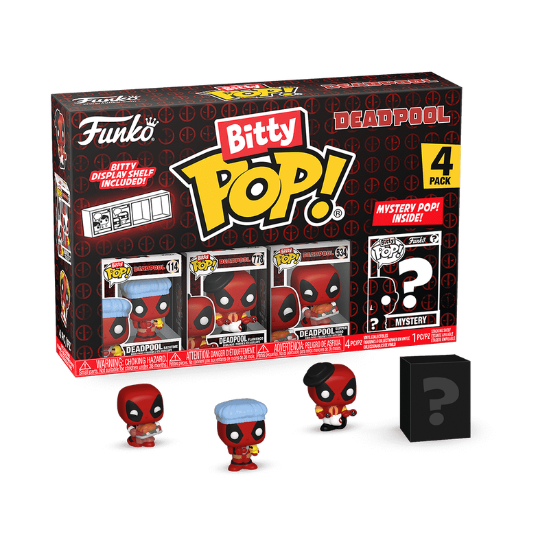 Funko Bitty Pop! Deadpool 4 Pack