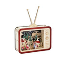 InLit Santa's Tele Town Decor