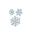 Snowflake Window Sticker 25cm