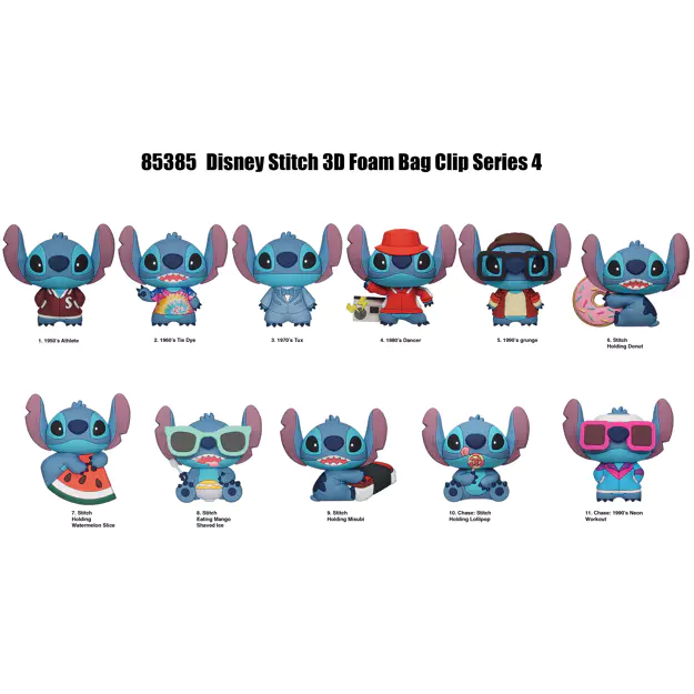 Lilo & Stitch Bag Clip Blind Bag Series 4