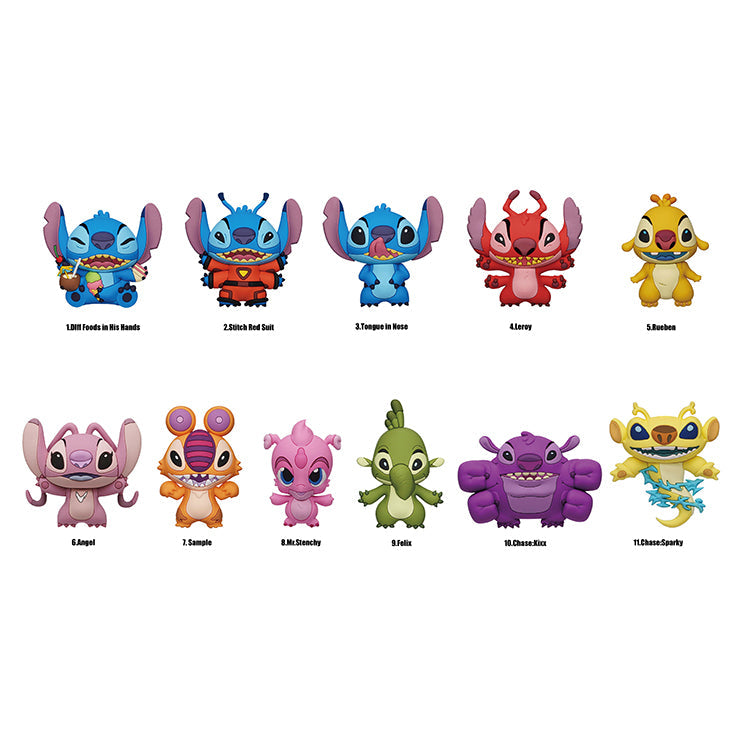 Disney Lilo & Stitch 3D Keychain Blind Bag