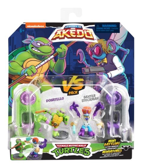 Akedo Teenage Mutant Ninja Turtles Versus Pack Assortment