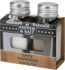 Glass Salt & Pepper Shakers