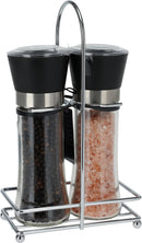 Salt & Pepper Grinder With Stand