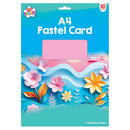 Pastel A4 Card