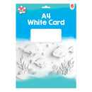 White A4 Card