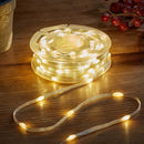 Two Tone String Lights 500 LED - Warm White/Multi Coloured