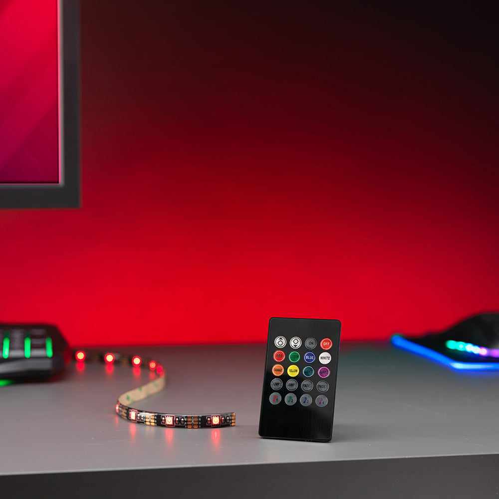 Sound Reactive Remote Controlled Strip Light – JAC Stores IOM