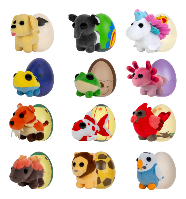 Adopt Me! Surprise Plush Pets Series 4 Assorted