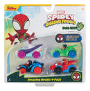 Spidey & Friends Amazing Metals Vehicle 4 Pack