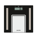 Salter Slim Glass Analyser Bathroom Scale - Black