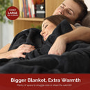 Heated Over Blanket - Black