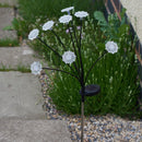 Solar FloraLights 8 Stem Warm White Stake Light