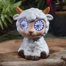 Solar Blinkin' Sheep Ornament