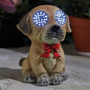 Solar Blinkin' Dog Ornament