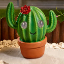 Solar Blinkin' Cactus XL Ornament