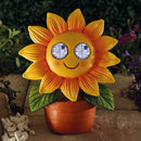 Solar Blinkin' Sunflower XL Ornament