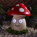 Solar Blinkin' Mushroom XL Ornament