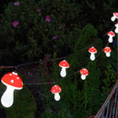 Solar Shrooms String Lights - Set of 10
