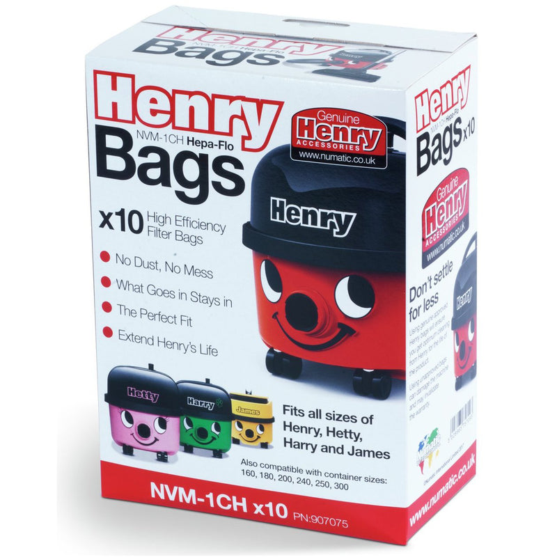 Henry Vacuum Cleaner Bags 10pk