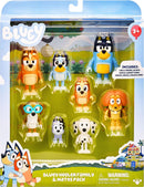 Bluey Family & Mates Figure 8pk