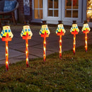 Frosty Decor Stake Lights - Set of 6