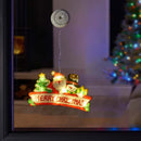 Vintage Window Merry Christmas