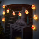Merry Snowman String Lights - Set of 10