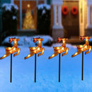 Reindeer Stake Lights - Set of 4