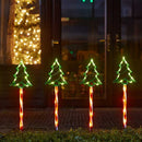 Tree Decor Stake Lights - Set of 4