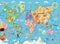 Map Of The World XXL 100pc Jigsaw Puzzle
