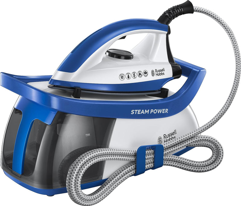 Russell Hobbs Blue Steam Power Steam Generator Iron 2600W