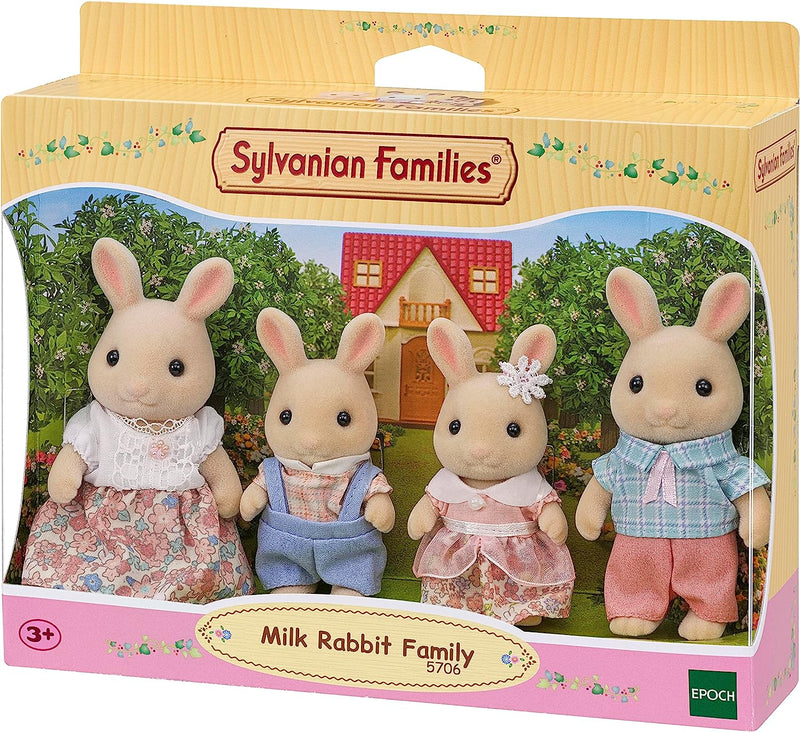 Sylvanian Families Milk Rabbit Family