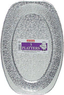 Foil Platters 17in 3pk