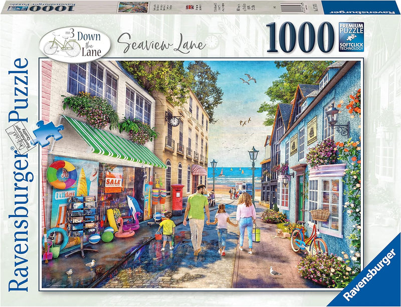 Down The Lane No.3 Seaview Lane 1000pc Jigsaw Puzzle