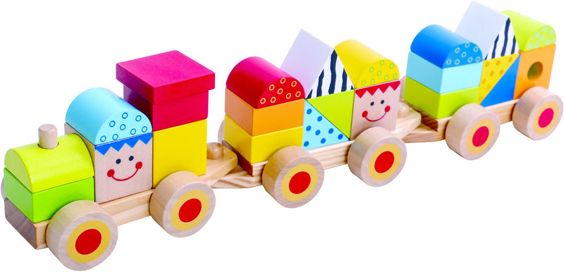 Wooden Stacking Train