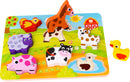 Chunky Wooden Puzzle - Farm